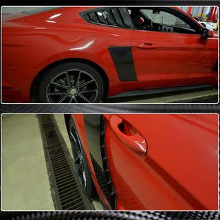 Heckkotflügel Abdeckungen (2015-2017, Carbon) Ford Mustang 2015-2023 Foto 4