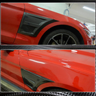 Ford Mustang 2015-2023 Kotflügelverkleidungen vorne (Carbon) Foto 4