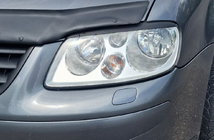 Volkswagen Caddy 2004-2010 Scheinwerferblenden (schwarz) Foto 13