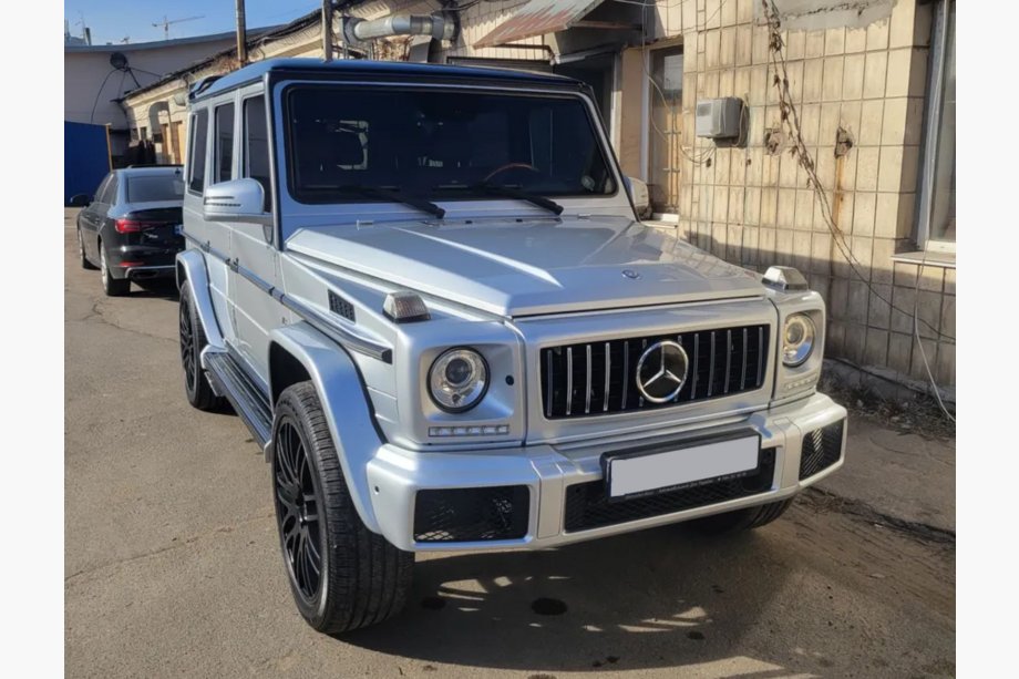 Mercedes G class W463 1990-2018 Kotflügelverbreiterungen für Base (4 Stk, ABS) Image