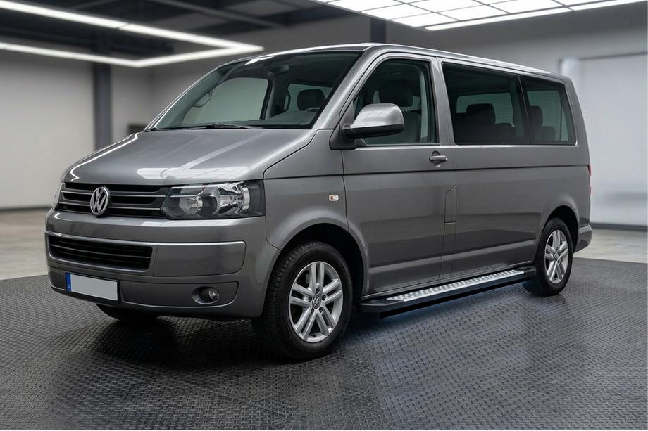 Volkswagen T5 2010-2015 Trittbretter X5-Typ LED (2 Stk., Alu) Nur für langen Radstand Image