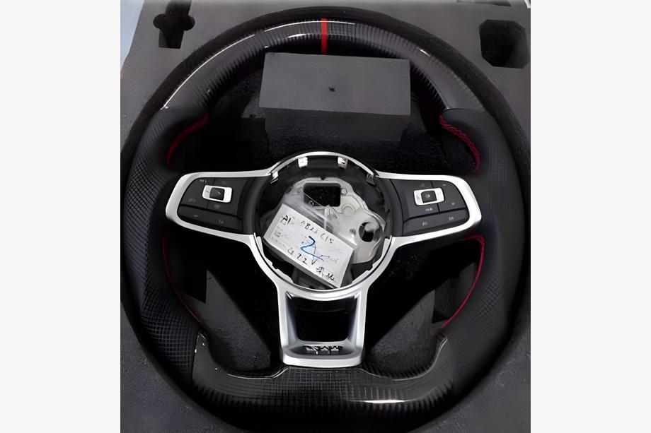 Volkswagen Polo 2017- Lenkrad (Carbon + Rot) Image