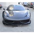 Ferrari 458 Italia 2009-2015 Frontstoßstange Lippe Aufsatz (2011-2013, Carbon) Foto 4
