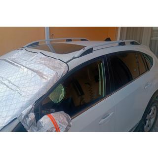 Dachreling CROWN (grau matt) Subaru XV 2011-2017 Foto 1