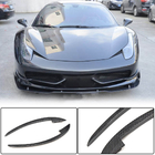 Ferrari 458 Italia 2009-2015 Frontstoßstangenaufsätze V2 (2011-2013, Carbon) Foto 1