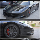 Ferrari 458 Italia 2009-2015 Frontstoßstangenaufsätze V2 (2011-2013, Carbon) Foto 4