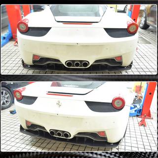Spoiler V3 (2011-2013, Carbon) Ferrari 458 Italia 2009-2015 Foto 4