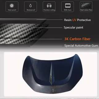 Motorhaube (2011-2013, Carbon) Ferrari 458 Italia 2009-2015 Foto 3