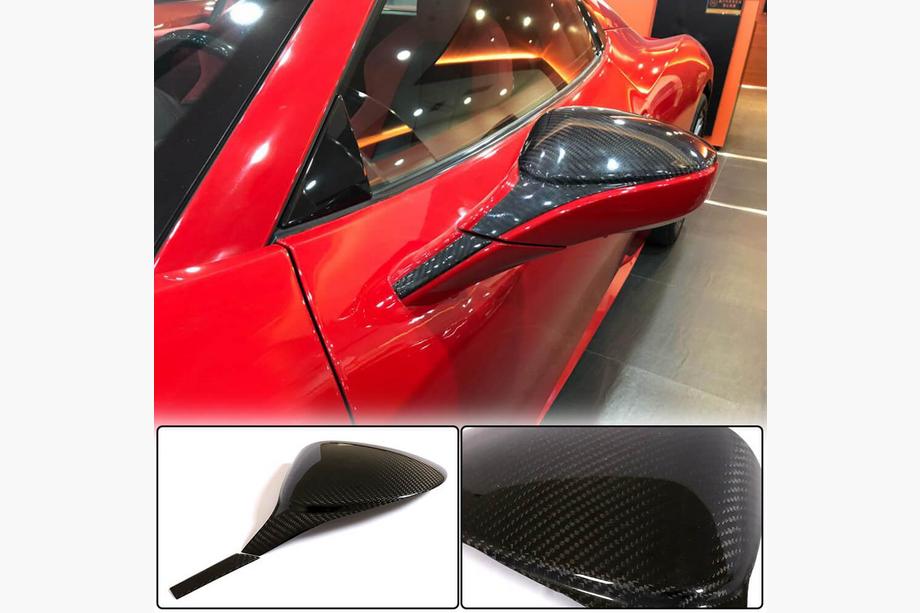 Ferrari 458 Italia 2009-2015 Spiegelabdeckungen (Carbon) Image