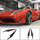 Ferrari 458 Italia 2009-2015 Carbon Frontstoßstangen Abdeckungen (2014-2015) Foto 1