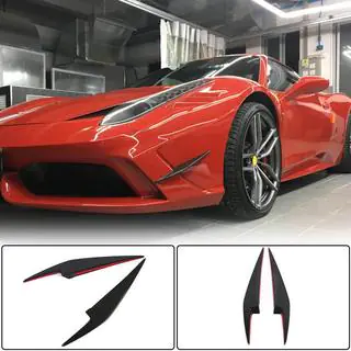 Carbon Frontstoßstangen Abdeckungen (2014-2015) Ferrari 458 Italia 2009-2015 Foto 1