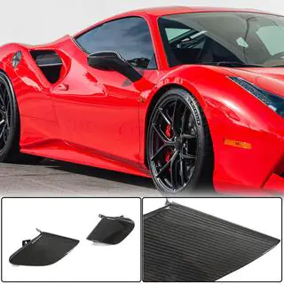 Carbon Abdeckungen für hintere Kotflügel (2015-2019) Ferrari 488 GTB 2015-2019 Foto 1