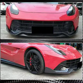 Frontlippe Stoßstange Aufsatz (2012-2014, Carbon) Ferrari F12 Berlinetta 2012-2017 Foto 3