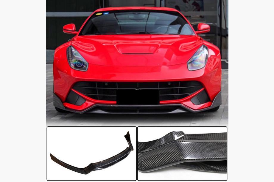 Ferrari F12 Berlinetta 2012-2017 Frontlippe Stoßstange Aufsatz (2012-2014, Carbon) Image