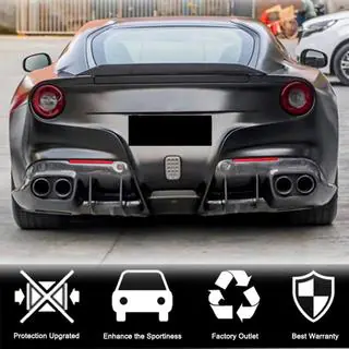 Heckdiffusor Stoßstange (2012-2014, Carbon) Ferrari F12 Berlinetta 2012-2017 Foto 3