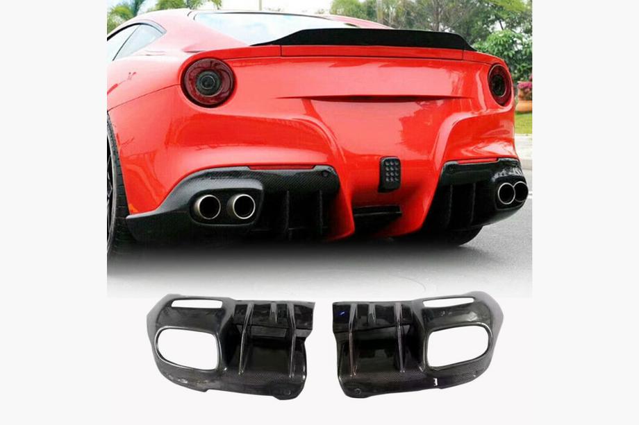 Ferrari F12 Berlinetta 2012-2017 Heckdiffusor Stoßstange (2012-2014, Carbon) Foto 1