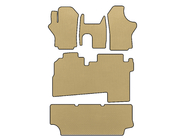Hyundai H200, H1, Starex 1998-2007 EVA Fußmatten (2004-2007, 3 Reihen, 8-Sitzer, Beige) Foto 1