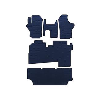 EVA Fußmatten (2004-2007, 3 Reihen, 8-Sitzer, Blau) Hyundai H200, H1, Starex 1998-2007