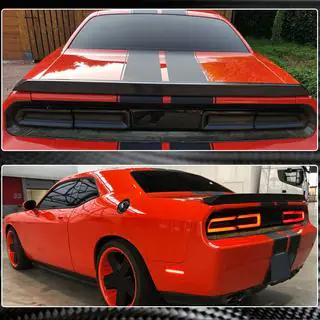 Spoiler (2008-2014, Carbon) Dodge Challenger 2008-2023 Foto 4