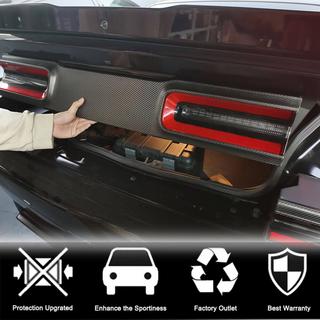 Kofferraumdeckel Abdeckung (2015-2023, Carbon) Dodge Challenger 2008-2023 Foto 2