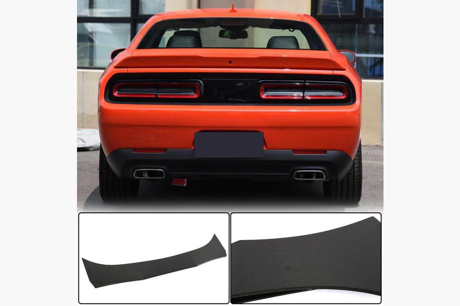 Dodge Challenger 2008-2023 Heckspoiler V1 (2015-2019, Carbon) Image