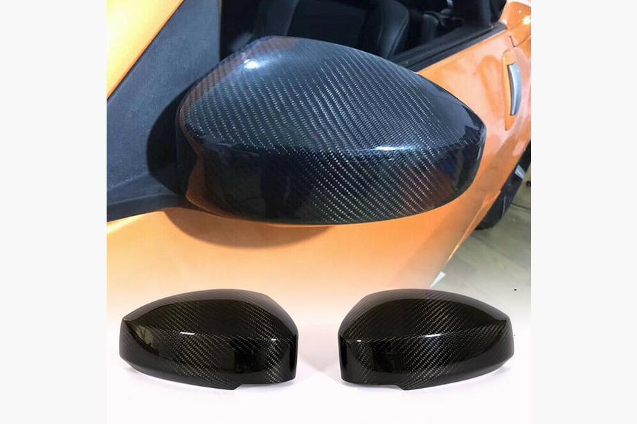 Nissan 350Z 2002-2009 Spiegelabdeckungen (2003-2006, Carbon) Image
