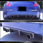 Nissan 350Z 2002-2009 Heckstoßstangen Diffusor (2003-2009, Carbon) Foto 4