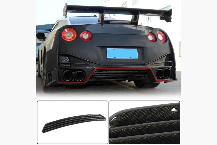 Nissan GT-R 2008-2025 Heckdiffusor Stoßstange (2009-2015, Carbon) Image