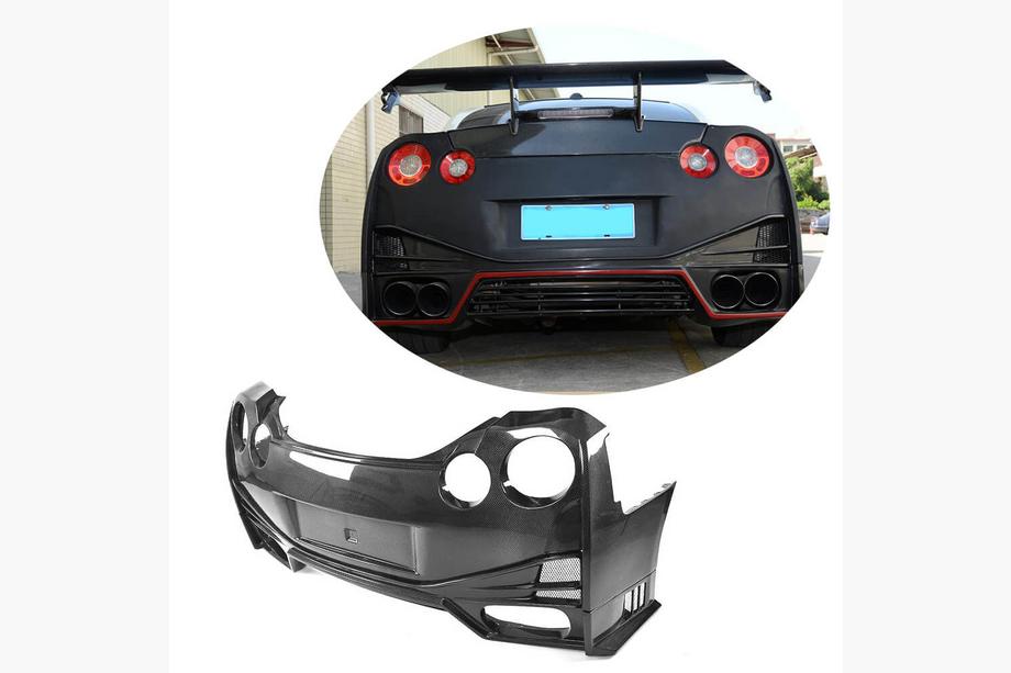 Nissan GT-R 2008-2025 Heckstoßstange (2009-2015, Carbon) Image