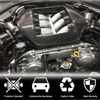 Nissan GT-R 2008-2025 Motorabdeckung (2009-2015, Carbon) Foto 3