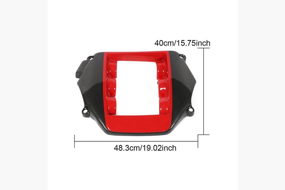 Nissan GT-R 2008-2025 Motorabdeckung (2009-2015, Carbon) Image
