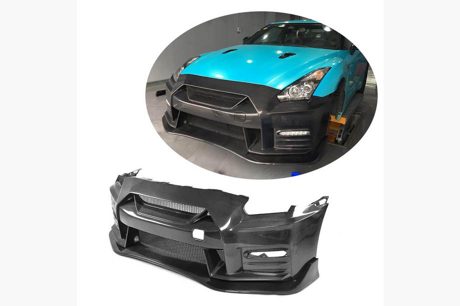 Nissan GT-R 2008-2025 Frontstoßstange (2009-2015, Carbon) Foto 1