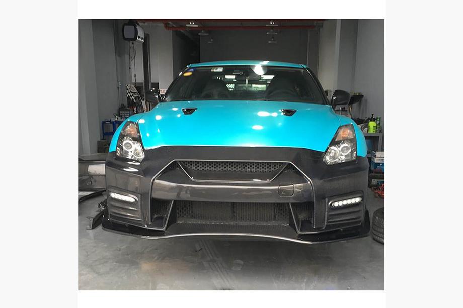 Nissan GT-R 2008-2025 Frontstoßstange (2009-2015, Carbon) Foto 3