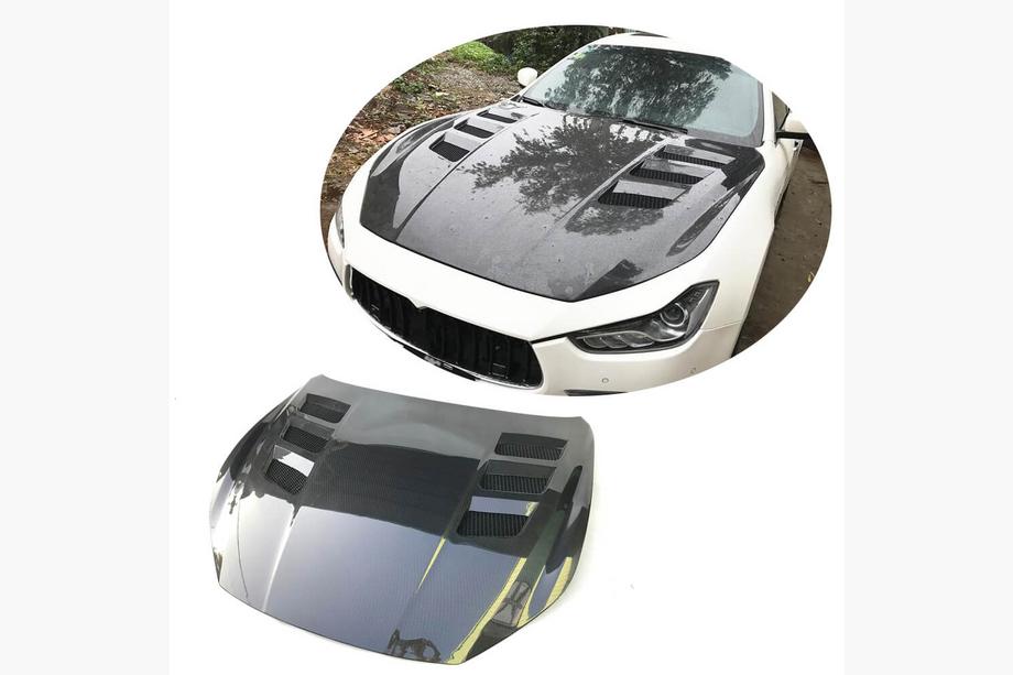 Maserati Ghibli 2013-2023 Motorhaube (2014-2020, Carbon) Image