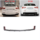 Maserati Ghibli 2013-2023 Heckstoßstangendiffusor (für Base 2018-2020, Carbon) Foto 6