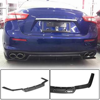 Heckstoßstangendiffusor (für Base 2018-2020, Carbon) Maserati Ghibli 2013-2023 Foto 1