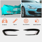 Maserati Ghibli 2013-2023 Carbon Frontstoßstangen Abdeckungen (für Base 2018-2020) Foto 2