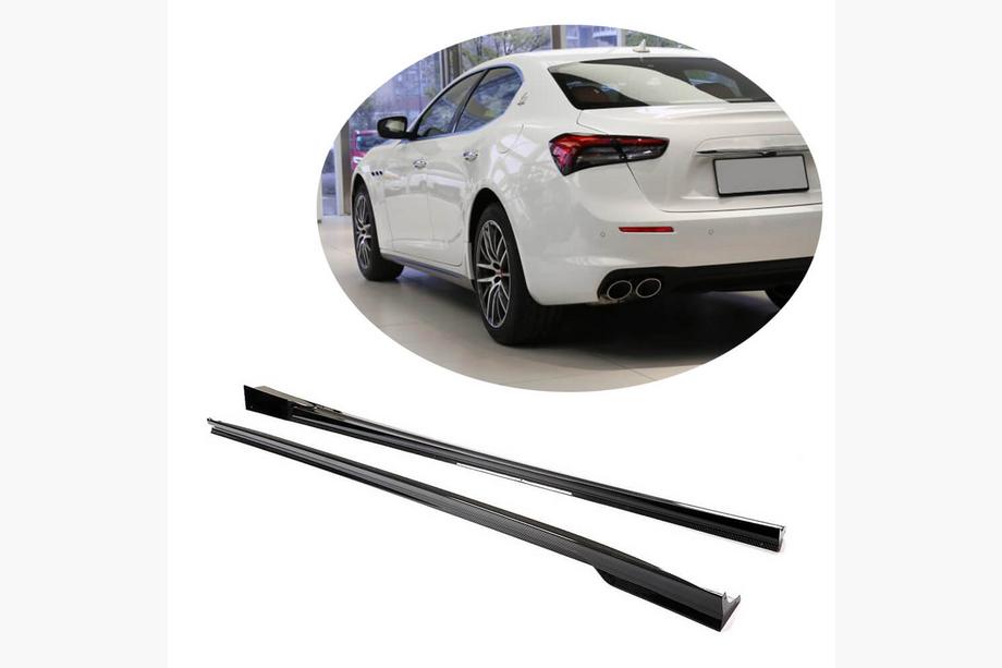 Maserati Ghibli 2013-2023 Seitenschweller V2 (für Base/S/S Q4/Diesel/250 Diesel, Carbon) Image