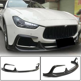 Frontlippe V1 für Stoßstange (Base/S/S Q4 2013-2017, Carbon) Maserati Ghibli 2013-2023 Foto 1