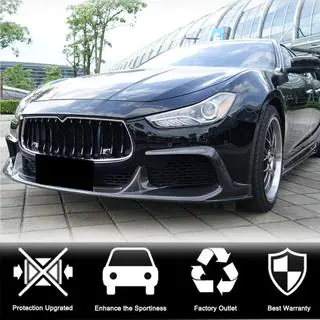 Frontlippe V1 für Stoßstange (Base/S/S Q4 2013-2017, Carbon) Foto 2