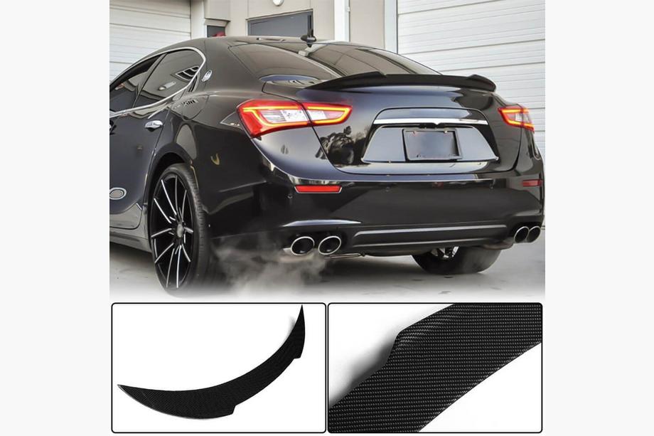 Maserati Ghibli 2013-2023 Heckspoiler V3 (Carbon) Image
