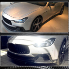 Maserati Ghibli 2013-2023 Carbon Frontstoßstangen Abdeckungen (für Base/S/S Q4 2013-2017) Foto 3