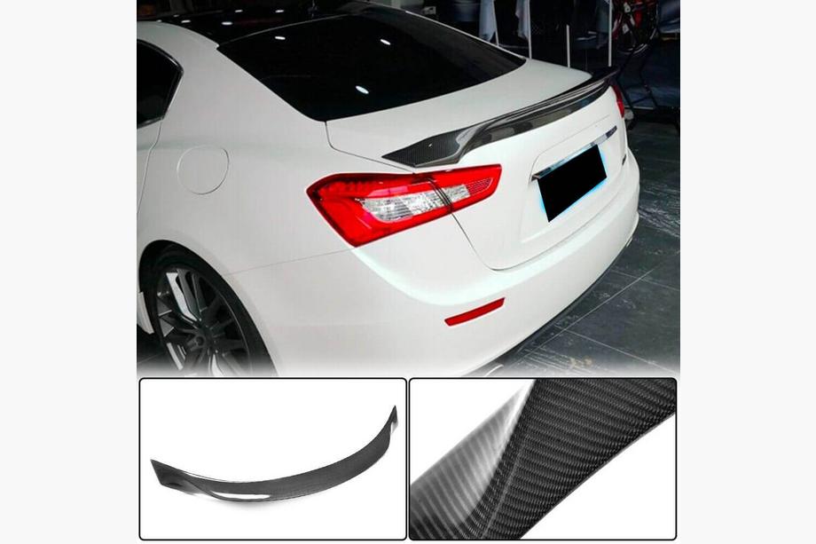 Maserati Ghibli 2013-2023 Heckspoiler V4 (Carbon) Image