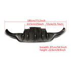 Maserati GranTurismo 2007-2019 Heckdiffusor Stoßstange (2007-2013, Carbon) Foto 5