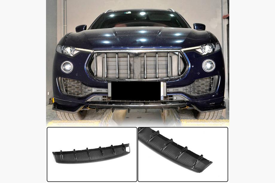 Maserati Levante 2016- Frontstoßstange Lippe V1 Aufsatz (für Base/S, Carbon) Image
