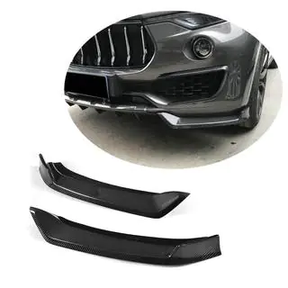 Carbon Frontstoßstangen Flaps (für Base/S) Foto 1