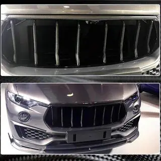 Kühlergrill Abdeckung (für Base/S, Carbon) Foto 3