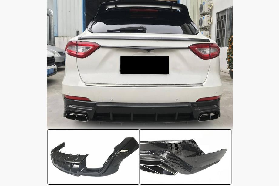 Maserati Levante 2016- Heckdiffusor V1 (für Base/S, Carbon) Image