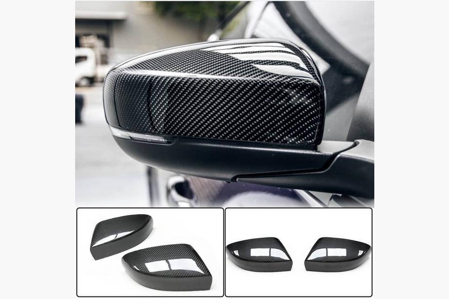 Maserati Quattroporte 2013-2023 Spiegelabdeckungen (2018-2023, Carbon) Image