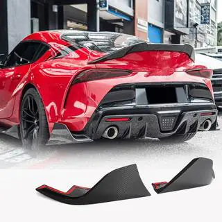 Carbon-Heckstoßstangenabdeckung Toyota Supra 2019- Foto 1